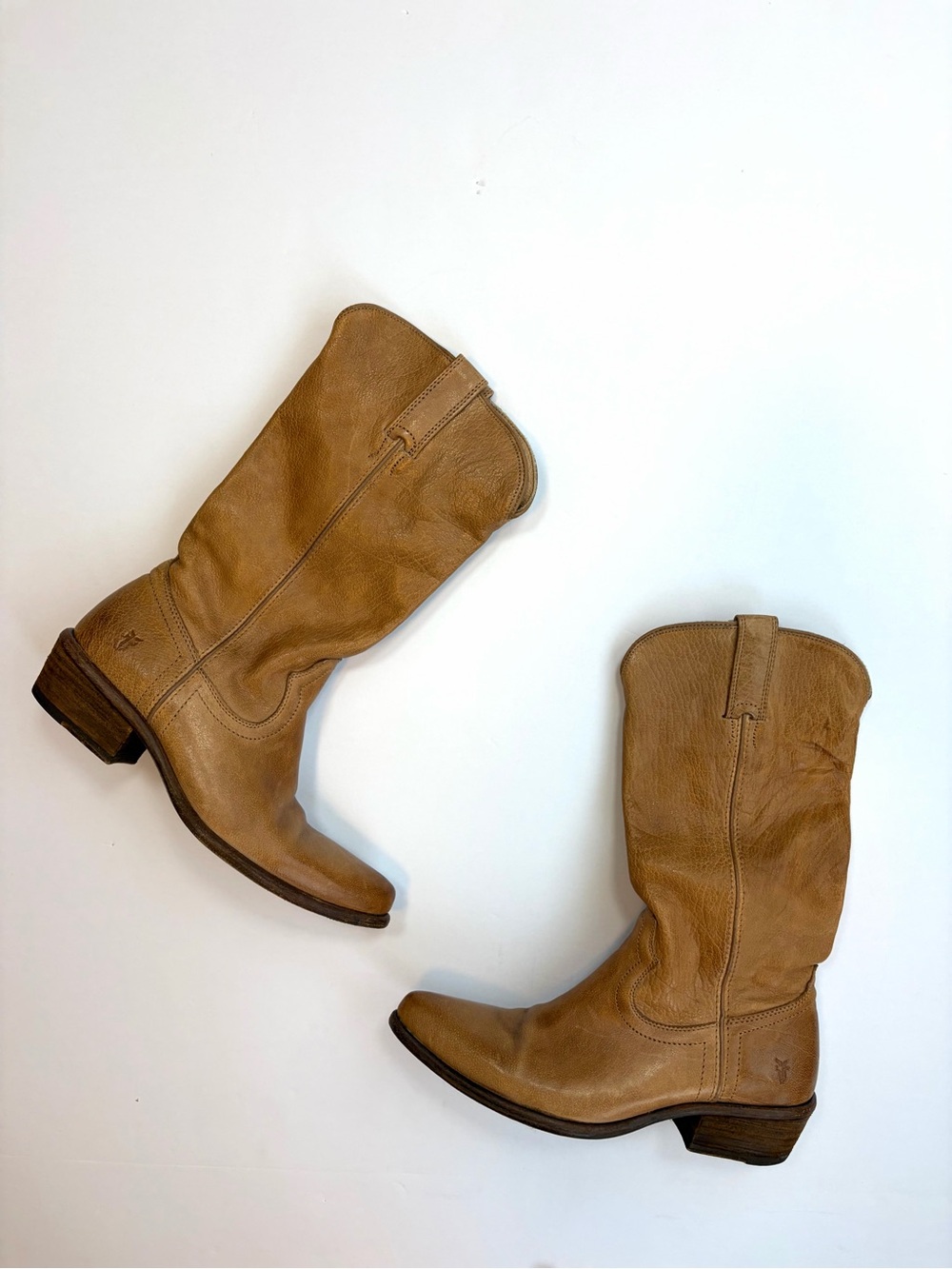 Frye Western Mid Calf Western Boots Sz:7